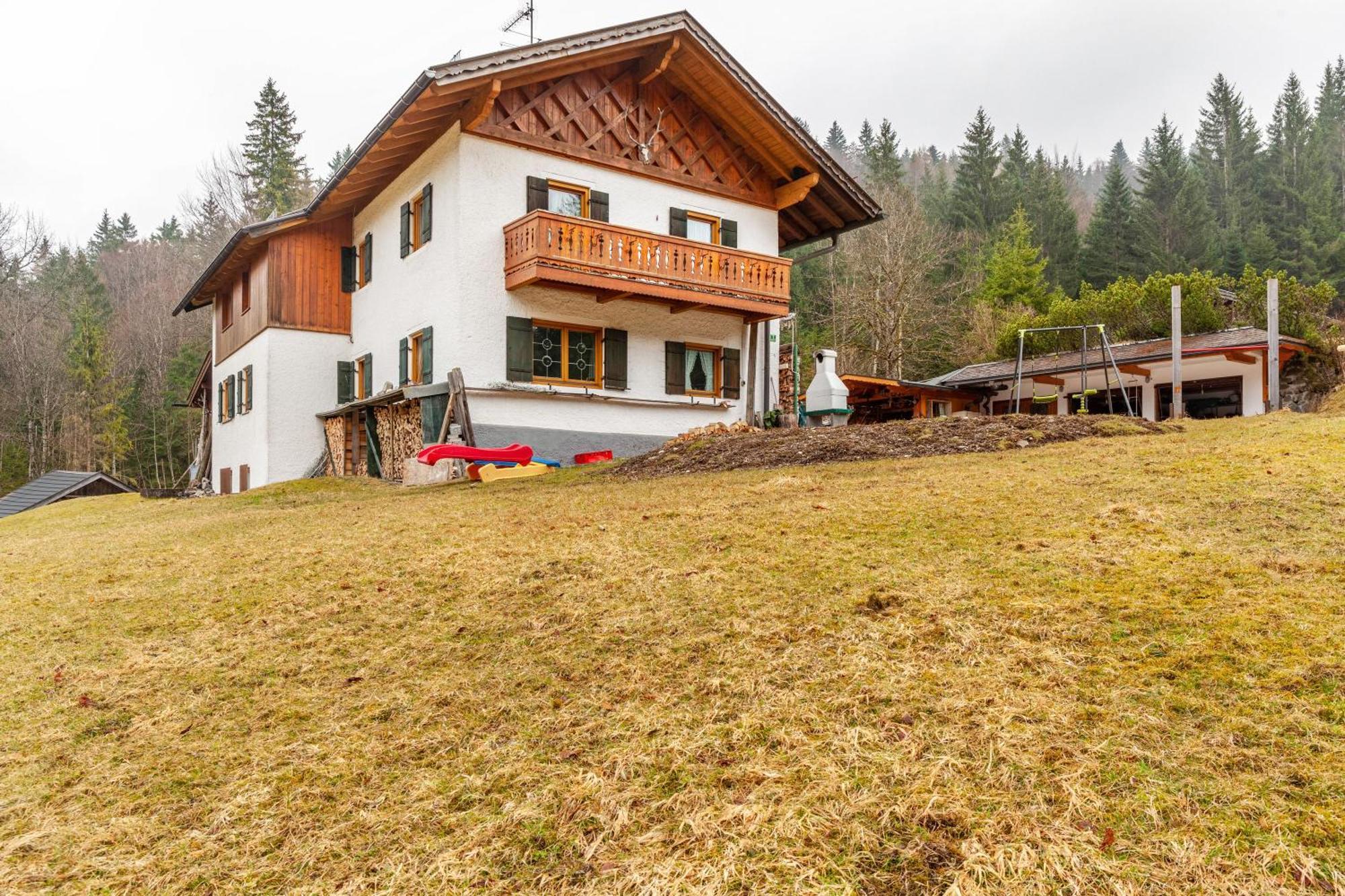 Ferienwohnung Kraus Eibsee 그라이나우 외부 사진
